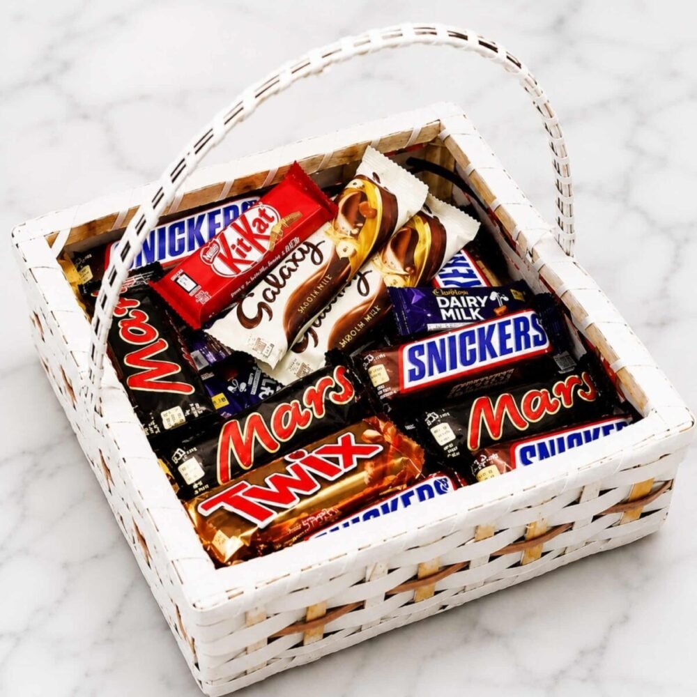 All Chocolate Basket for Mothers Day All Chocolate Basket for Mothers Day