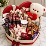 Heart Shape Mix Chocolate Box - Anniversary Gifts | Lahore Gifts Online