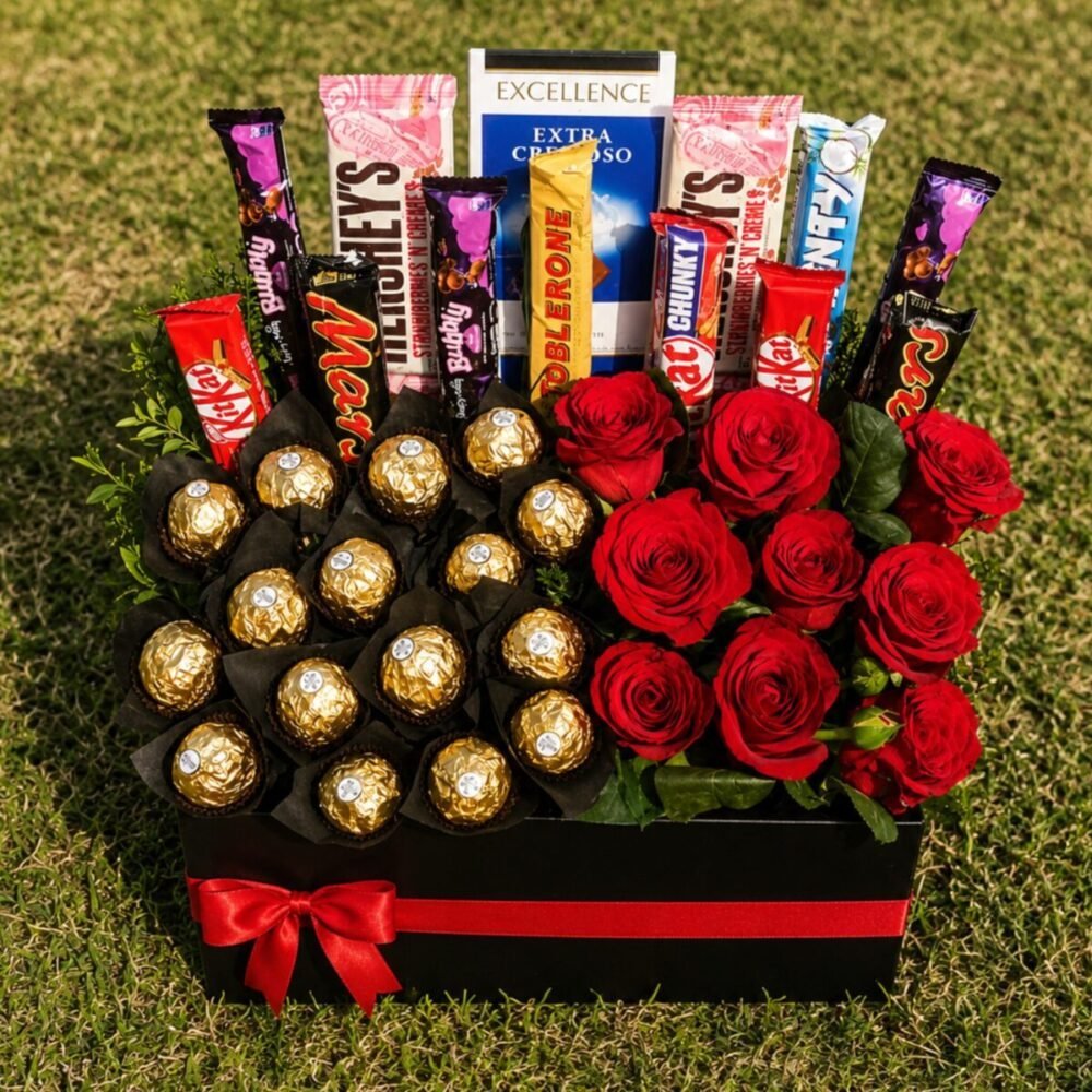 Mix Chocolate Bucket - Anniversary Gifts Mix Chocolate Bucket - Anniversary Gifts | Send Gifts to Pakistan, Premium Gift, Same day delivery Pakistan