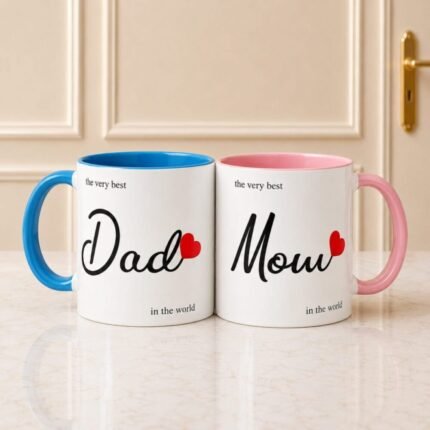 Mom Dad Mug - Father’s Day Gifts | Send Gifts to Pakistan, Premium Gift, Same day delivery Pakistan
