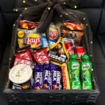 Celebration Basket chocolate gift for Valentines Day