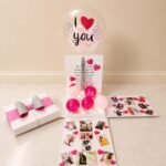 Transparent Balloon Explosion Box for Her personalised gift for Valentines Day