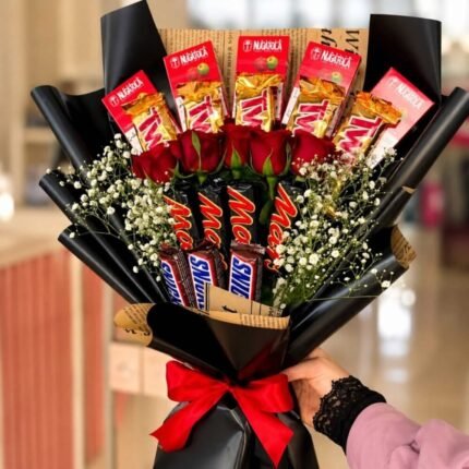 Rose Chocolate Bouquet for Valentines Day