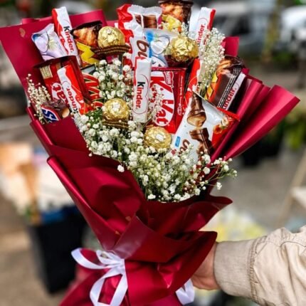 Delightful Chocolate Bouquet for Valentines Day