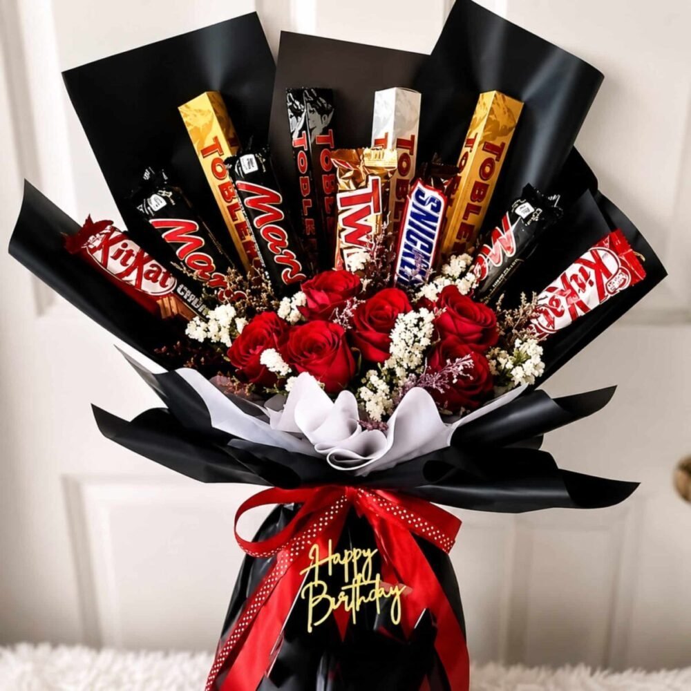 Chocolate Bouquet for Valentines Day Chocolate Bouquet for Valentines Day