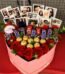 Heart Shape Picture Box chocolate gift for Valentines Day