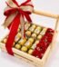 Wooden Chocolate Basket for Valentines Day