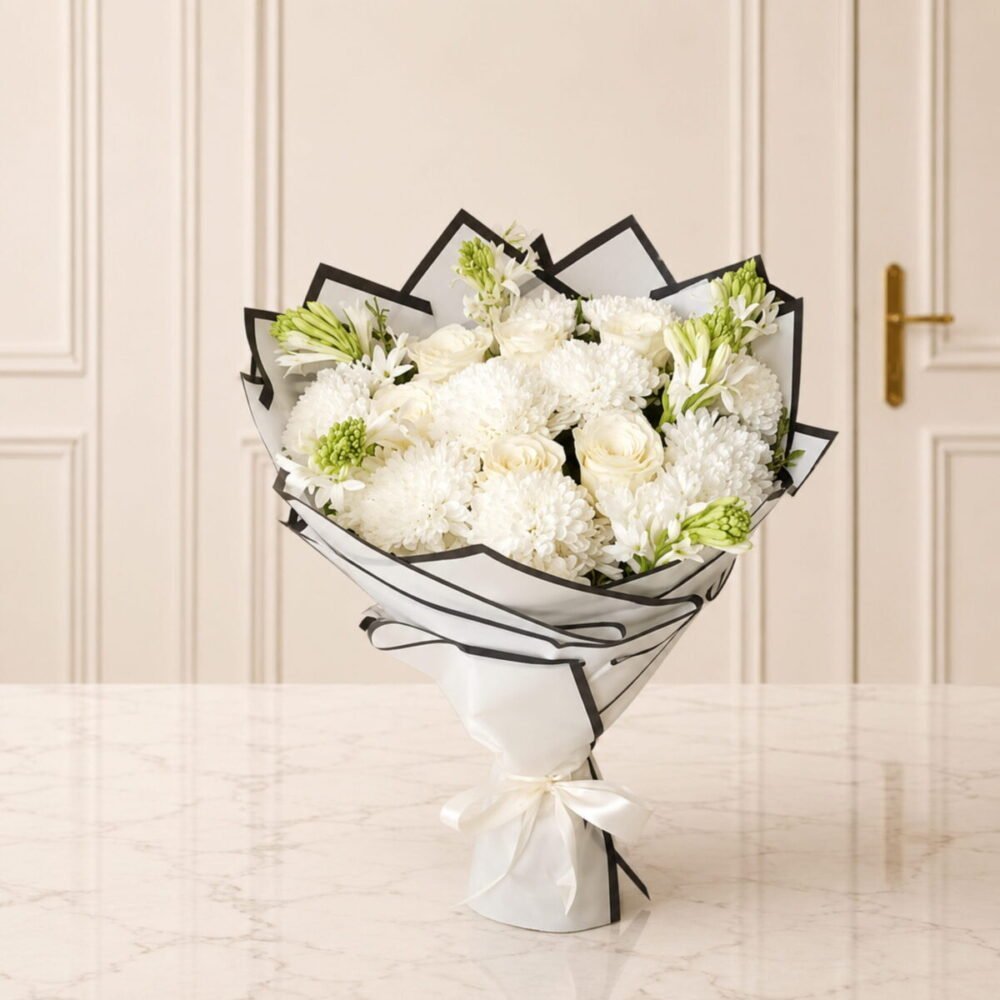 Wonderfully White - Islamabad & Rawalpindi Flowers Wonderfully White - Islamabad & Rawalpindi Flowers | Lahore Gifts Online