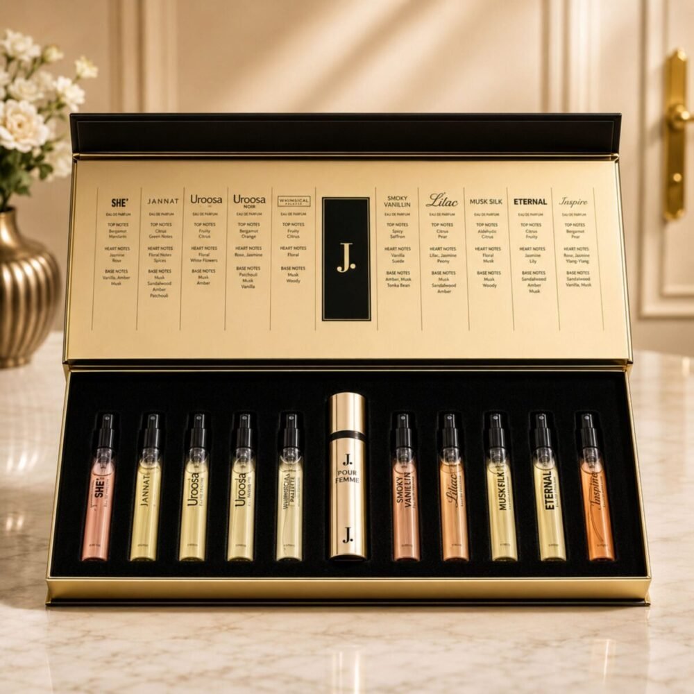 Discover Gift Set for Her by J. - J. Perfume Collection Discover Gift Set for Her by J. - J. Perfume Collection | Lahore Gifts Online