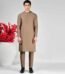 Khaki Cotton Unstitched Kameez Shalwar Fabric fashion gift by Men’s Unstitched Suits