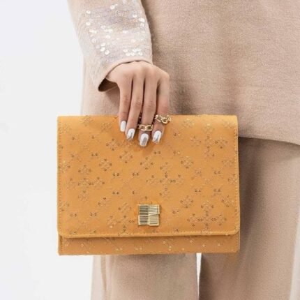 Sequin Embroidered Clutch - Ladies Hand Bags | Send Gifts to Pakistan, Premium Gift, Same day delivery Pakistan