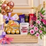 Beautiful Wooden Basket for New Year