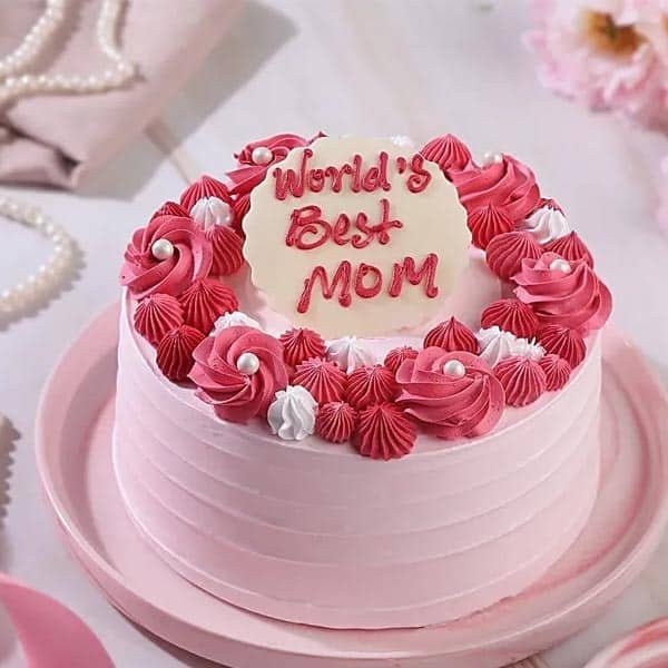 Best Mom Designer Cake by O’Clock for Mothers Day Best Mom Designer Cake by O’Clock for Mothers Day