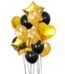 Mix Balloons 15 (Black and Golden) by Balloons & Candles