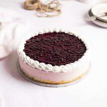 Blueberry Mousse Cake by Baba