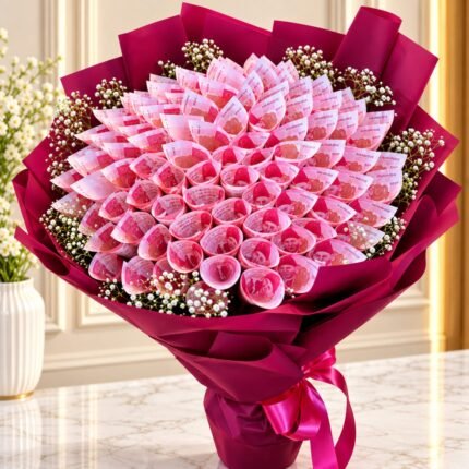Cash Bouquet in New Style for New Year