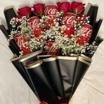 Bouquet for Coke Lovers for Valentines Day