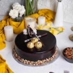 Ferrero Rocher Chocolate Cake - Baba Bakers Cakes | Lahore Gifts Online