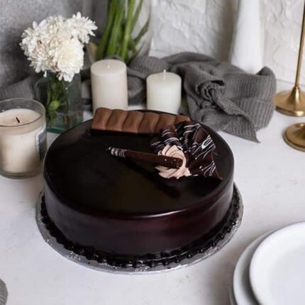 Galaxy Chocolate Cake by Baba