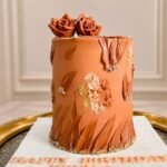 Brown Theme Designer Cake - Lahore Cakes | Lahore Gifts Online