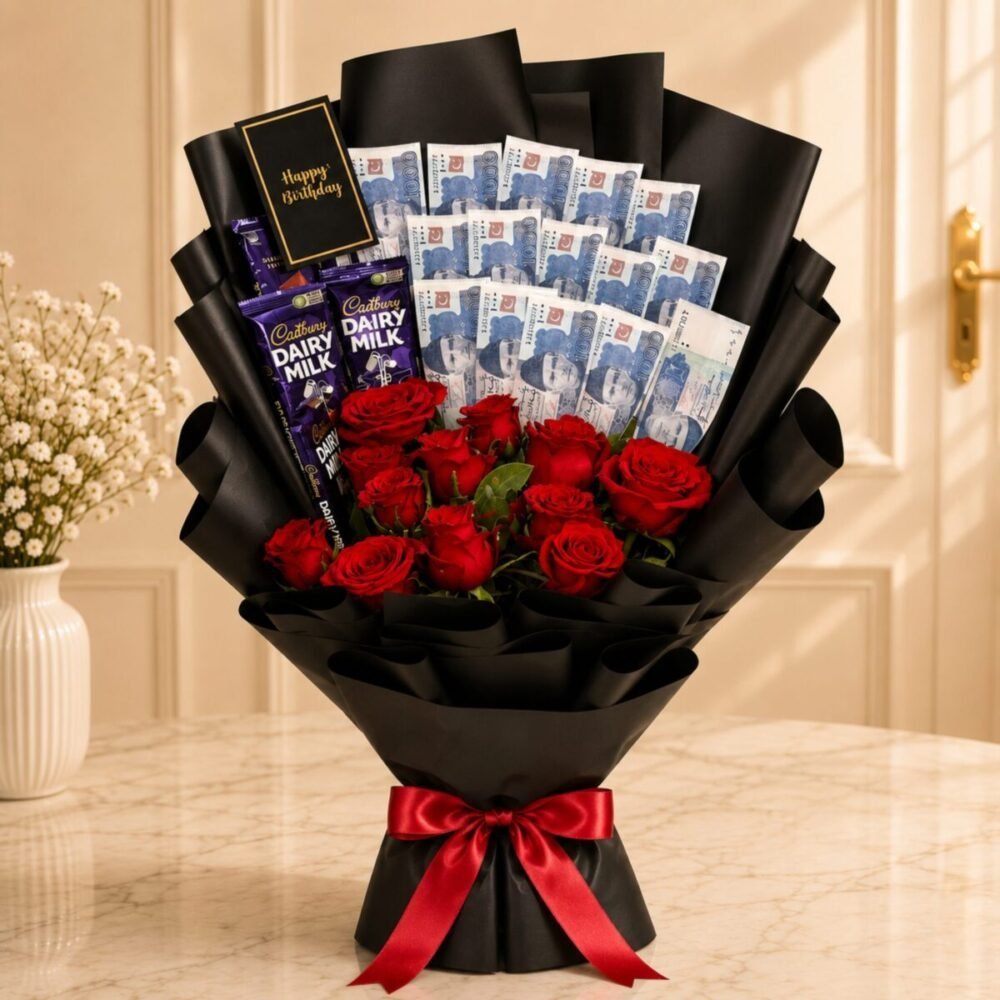 Cash Bouquet 2 - Anniversary Gifts Cash Bouquet 2 - Anniversary Gifts | Lahore Gifts Online