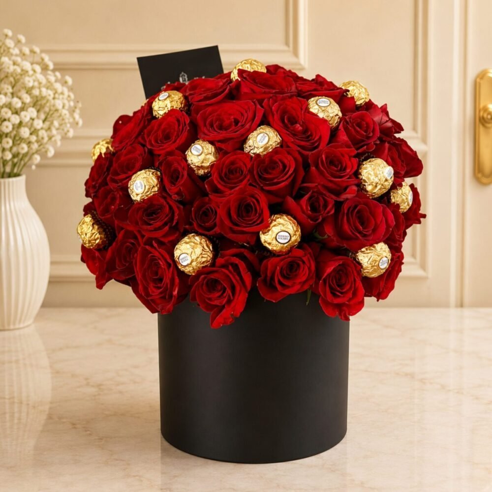 Love Rocher Box - Anniversary Gifts Love Rocher Box - Anniversary Gifts | Lahore Gifts Online