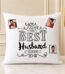 You Are Best Husband Mini Pic Cushion for Valentines Day
