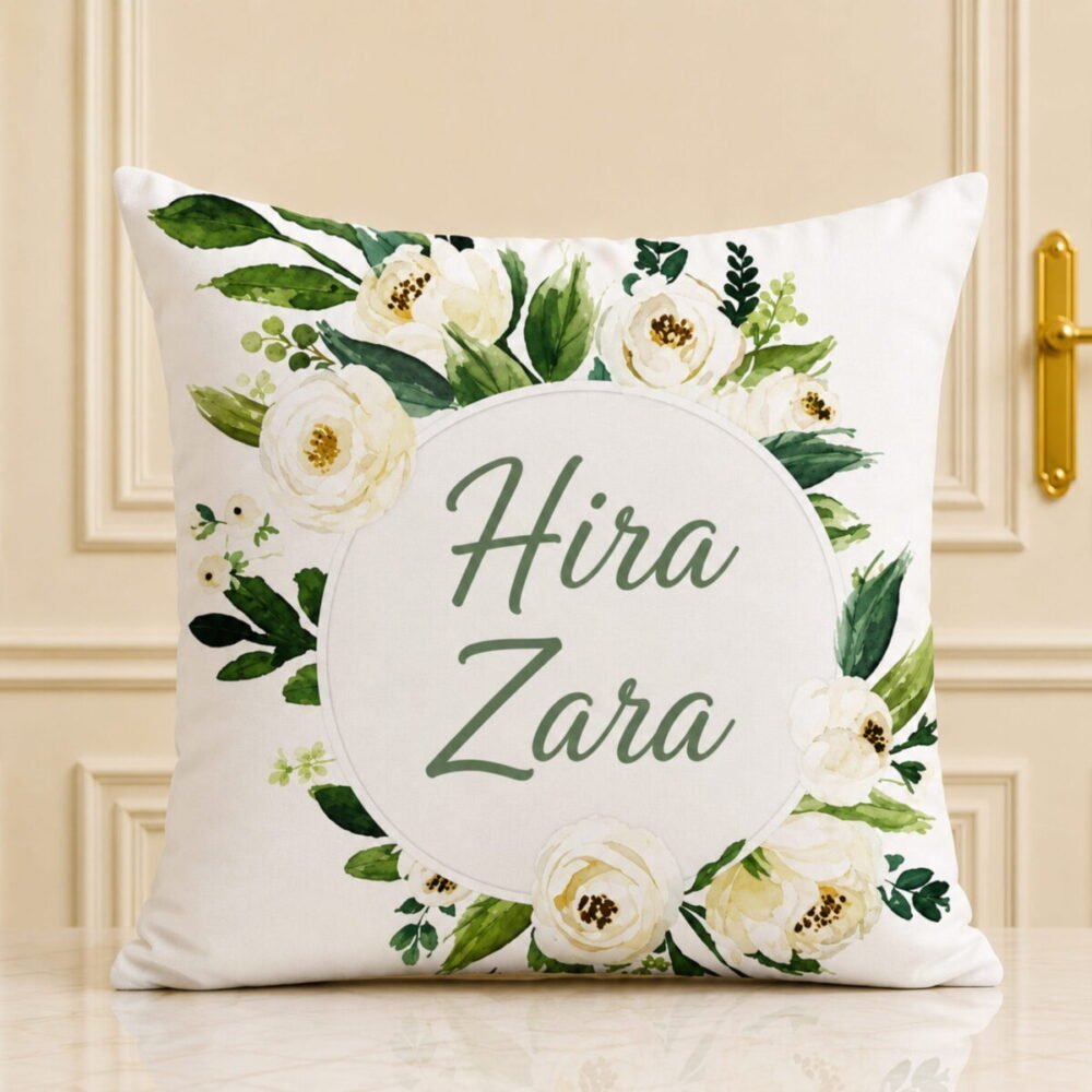 Personalize Name Cushion - Personalised Cushions Personalize Name Cushion - Personalised Cushions | Lahore Gifts Online
