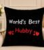 Best Hubby Cushion for Anniversary