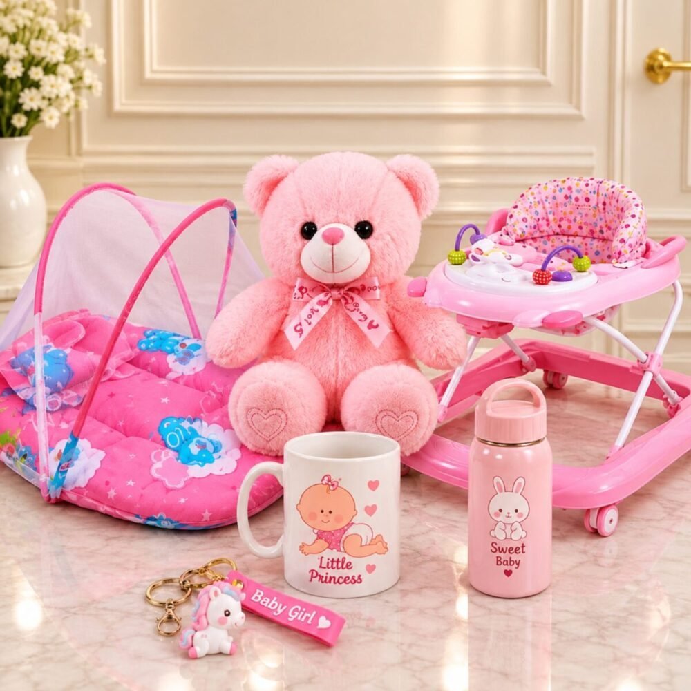 New Born Baby Girl Deal 2 - Kids Gift Combos New Born Baby Girl Deal 2 - Kids Gift Combos | Lahore Gifts Online