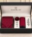 Maroon Check Men Accessories Box by Men’s Accessories