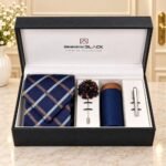 Navy Argyle Men Accessories Box - Men’s Accessories | Send Gifts to Pakistan, Premium Gift, Same day delivery Pakistan