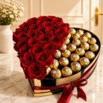 Rocher Heart Box - Anniversary Gifts | Lahore Gifts Online