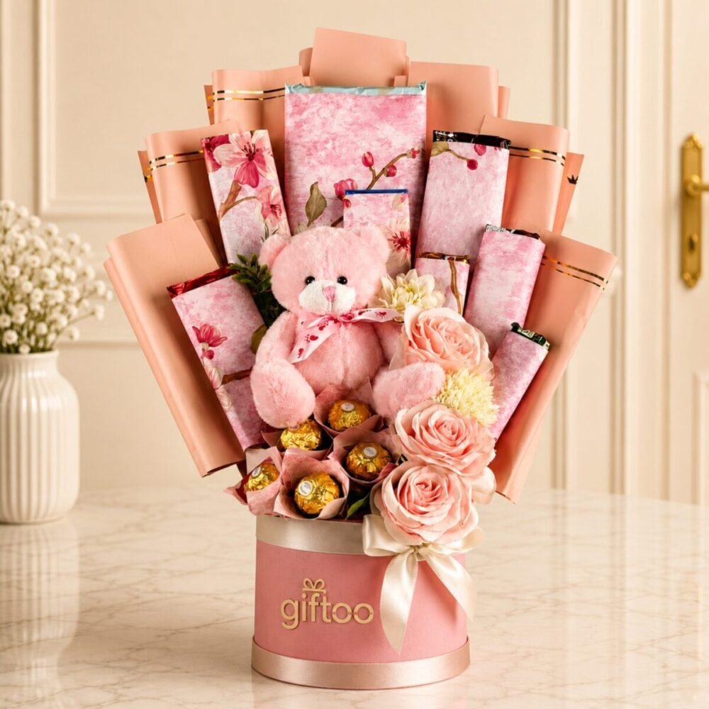 Rose Gold Hamper - Anniversary Gifts Rose Gold Hamper - Anniversary Gifts | Send Gifts to Pakistan, Premium Gift, Same day delivery Pakistan
