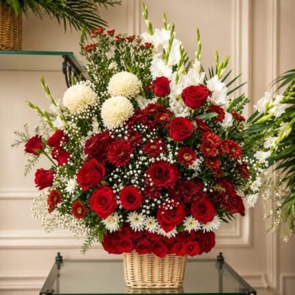 Imported Flowers Basket in Lahore