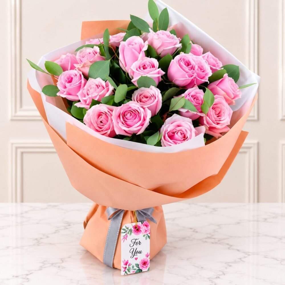 Imported Pink Bunch - FLOWERS Imported Pink Bunch - FLOWERS | Lahore Gifts Online
