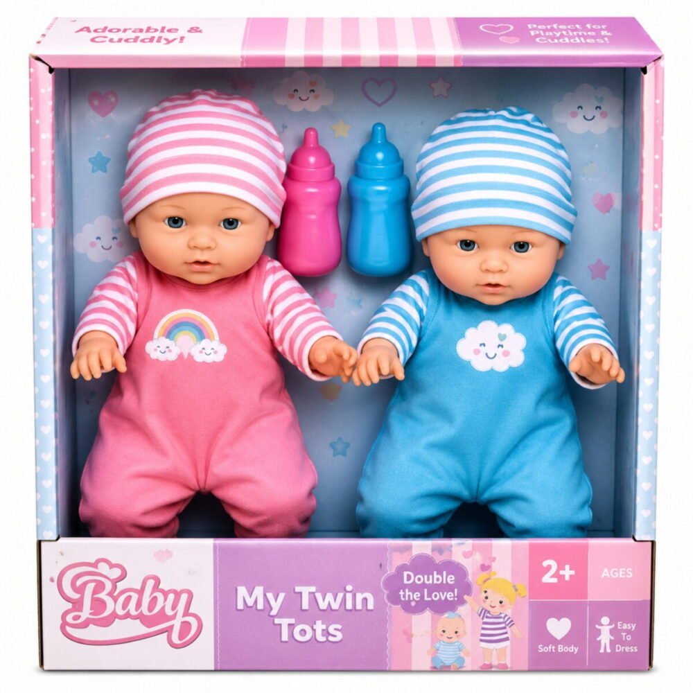 Be My Baby Twin Tots - Gifts for Kids Be My Baby Twin Tots - Gifts for Kids | Lahore Gifts Online
