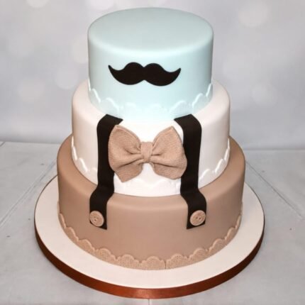3 Tier Designer Cake for Fathers Day