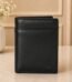 Black 100% Leather Wallet gift by Men’s Accessories