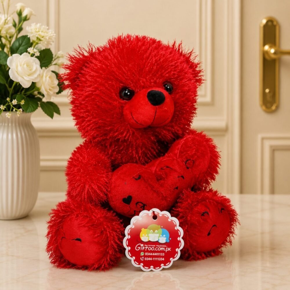 Red Sign Love Teddy - Teddy Bears Red Sign Love Teddy - Teddy Bears | Lahore Gifts Online