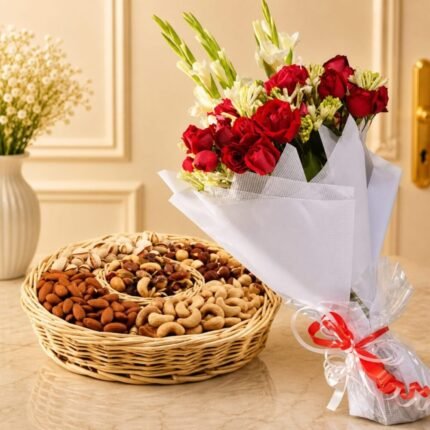 Be Well fruit basket by Dry Fruits for Get Well Soon