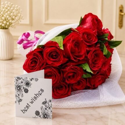 1 Dozen Red Roses by Bahawalpur in Lahore