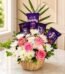 Pink Love Basket for Valentines Day
