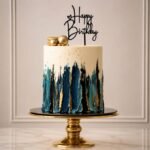Blue Theme Cake - Cake O’Clock | Lahore Gifts Online