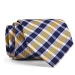 Golden Check Tie - Men’s Accessories | Lahore Gifts Online