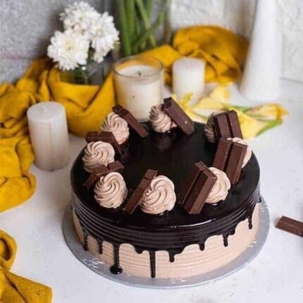 KitKat Mousse Cake by Baba