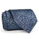 Navy Floral Tie - Men’s Accessories | Lahore Gifts Online