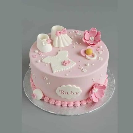 New Born Baby Cake
