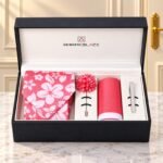 Pink Floral Men Accessories Box - Men’s Accessories | Lahore Gifts Online