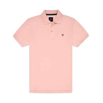 Base Pink Plain Pique Polo Shirt fashion gift by Father’s Day for Fathers Day